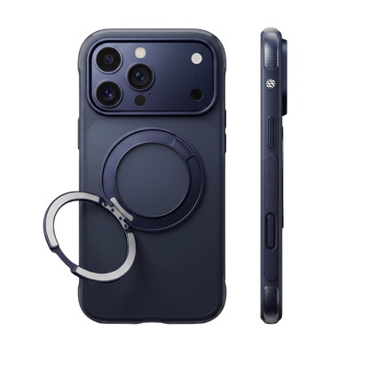 ARMORA O-Air air cushion case for iPhone 18 Pro Max and 17 Pro Max in Blue