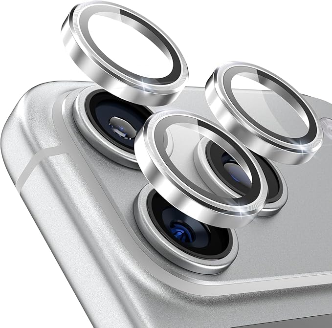 ARMORA camera lens protector, Japan AGC optical glass in an aluminium frame